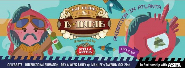 http://atlantafilmfestival.com/atlff-events/2014/10/21/eat-drink-b-indie-presented-by-stella-artois-animation-in-atlanta
